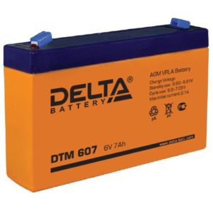 Аккумулятор   6В  7,0А  Delta