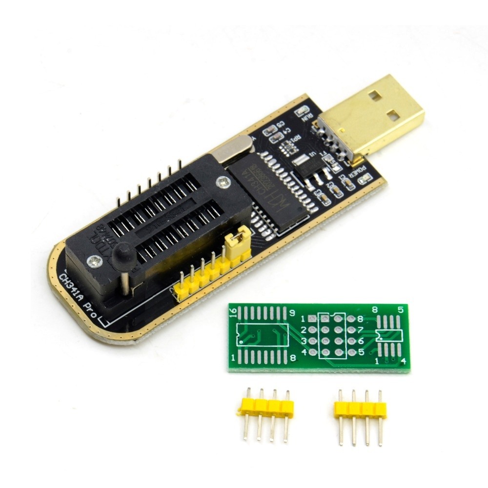 CH341A 24-25-серия EEPROM Flash BIOS USB-программатор с программным обеспечением и драйверами