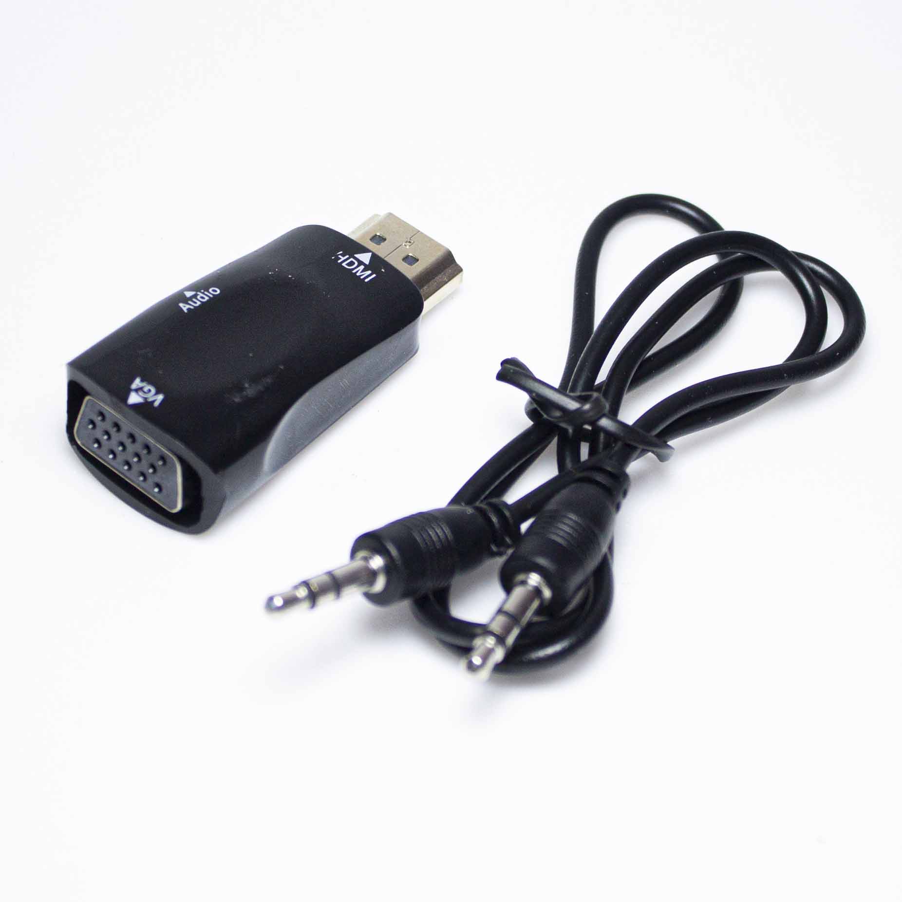 характеристики Переходник HDMI - VGA adapter cable, single port, black GEMBIRD