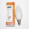 Лампа ECO LED C35 5W/ E14/ 3000K свеча IEK